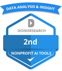 Donorsearch Ranked #2 in AI tools for Data Analyists & Insights