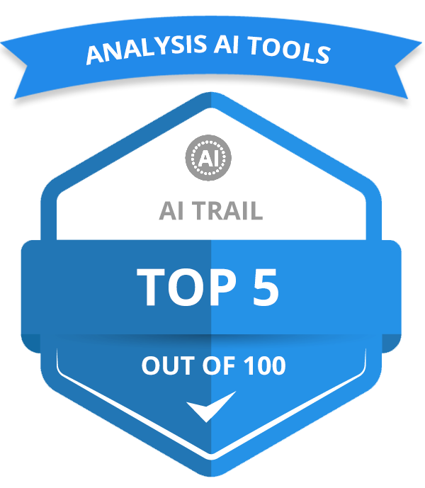 Chosen Top 5 Data Analysis Tools by AI Trail
