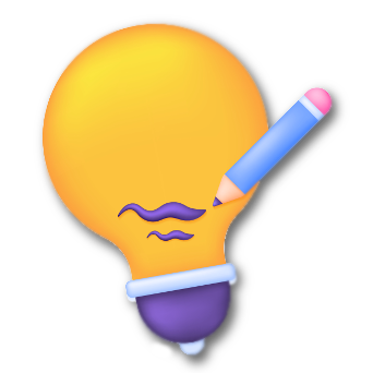 A lightbulb representing the insights you get from learning with ChartPixel